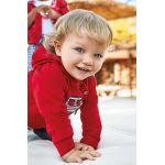Mayoral bluza bebe culoarea rosu, cu glugă, cu imprimeu