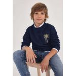Mayoral bluza copii culoarea albastru marin, modelator