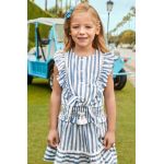 Mayoral bluza de bumbac pentru copii culoarea albastru marin, modelator