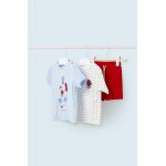 Mayoral compleu bebe culoarea rosu