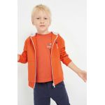 Mayoral bluza copii culoarea portocaliu, cu glugă, cu imprimeu