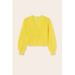 Mayoral cardigan copii culoarea galben, light