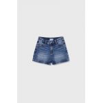 Mayoral pantaloni scurti din denim pentru copii culoarea violet, neted