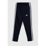 Adidas pantaloni de trening pentru copii G 3S culoarea albastru marin, cu imprimeu