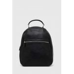 Answear Lab ghiozdan de piele femei, culoarea negru, mic, neted