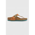 Birkenstock slapi copii culoarea maro