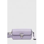Coach poseta de piele Studio Baguette culoarea violet
