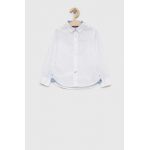 Pepe Jeans camasa de bumbac pentru copii culoarea alb