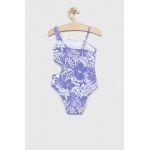 Abercrombie & Fitch costum de baie dintr-o bucată pentru copii culoarea violet