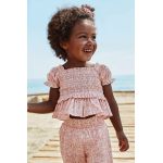 Mayoral bluza din bumbac pentru bebelusi culoarea portocaliu, modelator