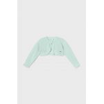 Mayoral cardigan bebe culoarea turcoaz, light