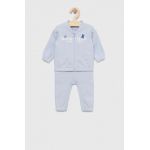 United Colors of Benetton trening din bumbac pentru bebelusi culoarea violet