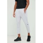 adidas Performance pantaloni de antrenament Designed for Training culoarea gri, neted