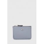 Coach carcasa din piele culoarea gri