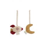 Konges Sløjd pandantiv bebeluș 2-pack