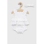 GAP set de bumbac pentru bebelusi culoarea alb