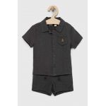 GAP set de bumbac pentru bebelusi culoarea negru