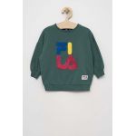 Fila bluza copii culoarea verde, cu imprimeu