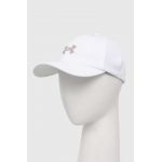 Under Armour șapcă de baseball pentru copii culoarea alb, cu imprimeu