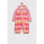 Columbia combinezon bebe Critter Jitters II Rain Suit culoarea roz