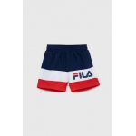 Fila pantaloni scurti de baie copii culoarea albastru marin