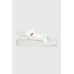 Levi's sandale Cadys Low femei, culoarea alb, D5313.0006 D5313.0006-50