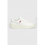 Levi's sneakers din piele Glide S culoarea alb, D7522.0001