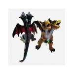 Dragon de jucarie, cu 2 capete, sunete, 45×27cm, +3ani, en-gros