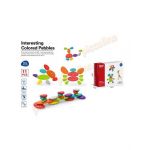 Joc stivuire pietricele colorate 11 piese Engros