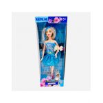 Papusa cu accesorii, Fashion Girl, multicolor, 32×12×5cm, +3ani, en-gros