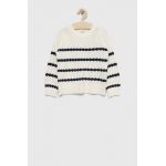 Abercrombie & Fitch pulover copii culoarea alb, light