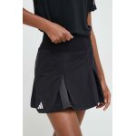 adidas Performance fustă culoarea negru, mini, evazați HS1459