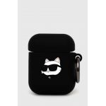 Karl Lagerfeld carcasa airpod AirPods 1/2 cover culoarea negru