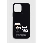 Karl Lagerfeld Husă pentru telefon iPhone 13 Pro Max 6,7'' culoarea negru
