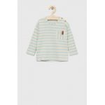 United Colors of Benetton longsleeve bebelusi culoarea bej