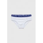 United Colors of Benetton slip copii 2-pack culoarea alb