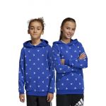 adidas bluza copii U BLUV HD cu glugă, modelator