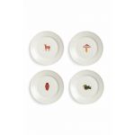 &k amsterdam un set de farfurii Autumn Small Set 4-pack