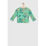 GAP longsleeve de baie pentru copii x Disney culoarea verde, modelator