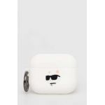 Karl Lagerfeld husa pentru airpods pro AirPods Pro 2 cover culoarea alb