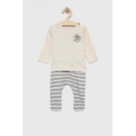 United Colors of Benetton compleu bebe culoarea bej
