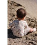 Konges Sløjd costum de baie copii culoarea bej