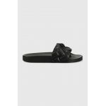 Kurt Geiger London papuci Meena Eagle Drench femei, culoarea negru 8650300979