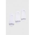 Abercrombie & Fitch sosete 3-pack barbati, culoarea alb