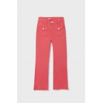 Mayoral pantaloni copii culoarea roz, neted