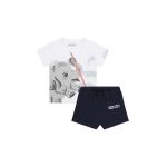 Kenzo Kids compleu copii culoarea alb