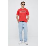 North Sails tricou din bumbac culoarea rosu, cu imprimeu