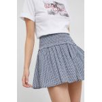Pepe Jeans fusta Basma culoarea albastru marin, mini, evazati