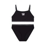 Dkny costum de baie copii culoarea negru