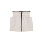 Dkny fusta fete culoarea alb, mini, drept